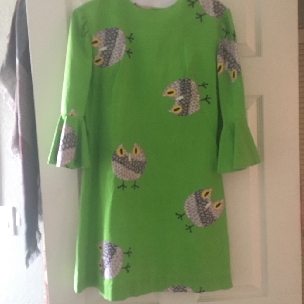 Vintage Handmade Owl Dress